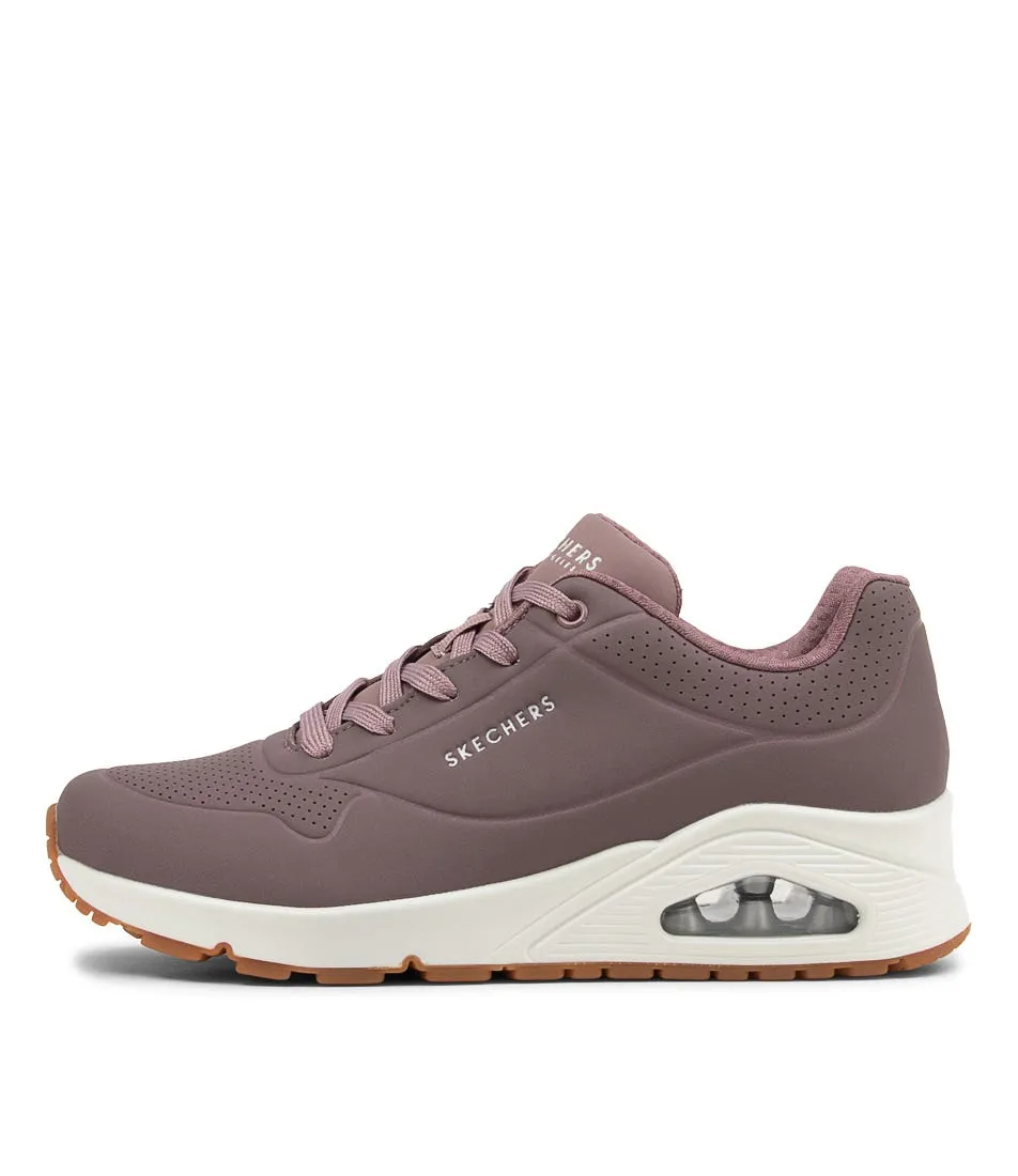 SKECHERS Uno Stand On Air Mauve Sneakers