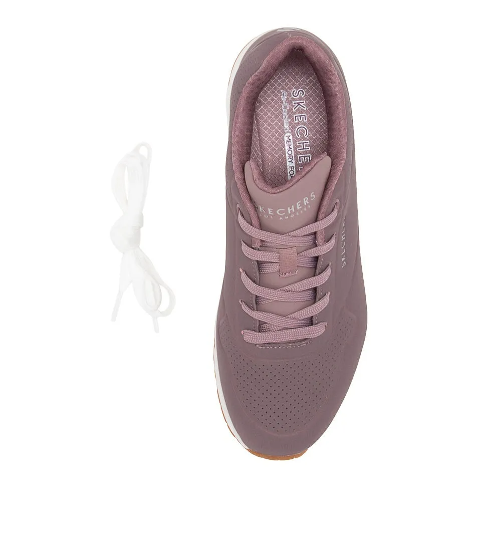 SKECHERS Uno Stand On Air Mauve Sneakers