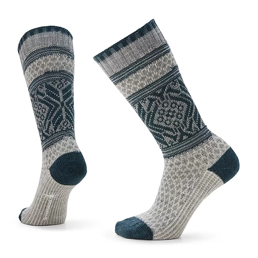 Smartwool Everyday Popcorn Snowflake Pattern Crew Socks - Full Cushion