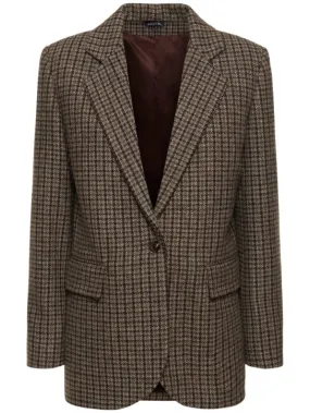 Soeur   Sevres single breast wool knit jacket 