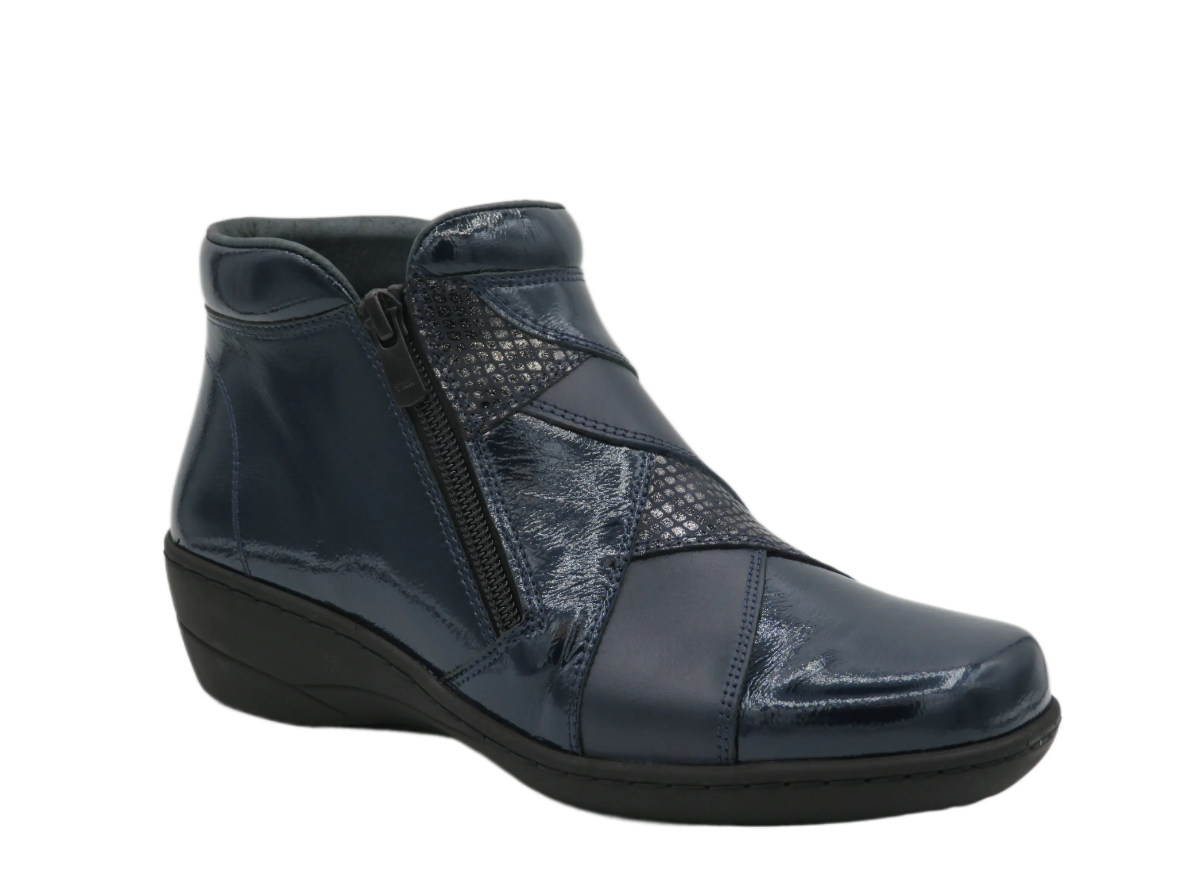 Softmode Wide Fitting Twin Zip Boot