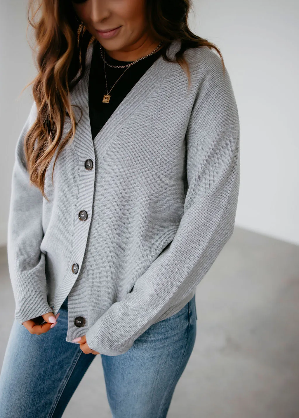 Sophie Button Front Cardigan