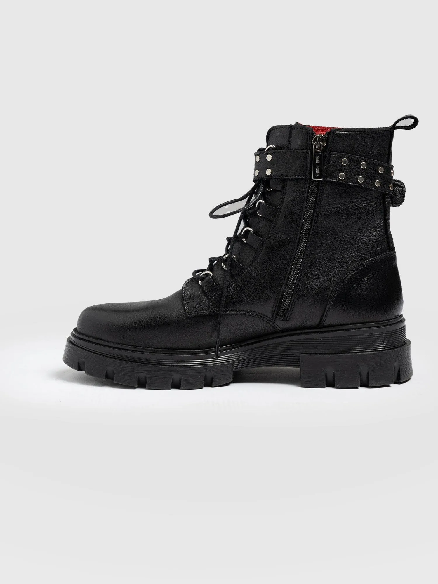 Southbank Studded Boot - Black