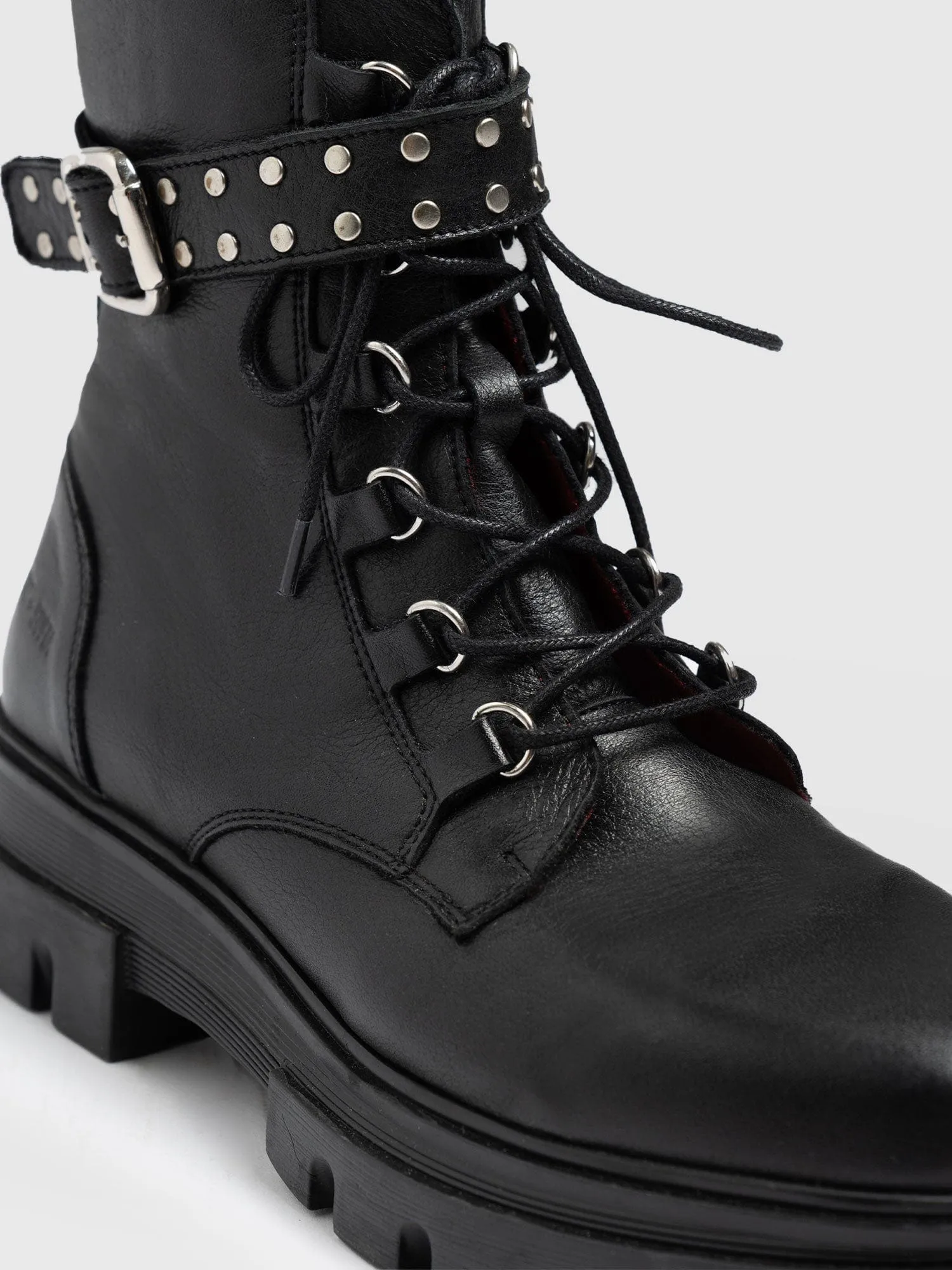 Southbank Studded Boot - Black