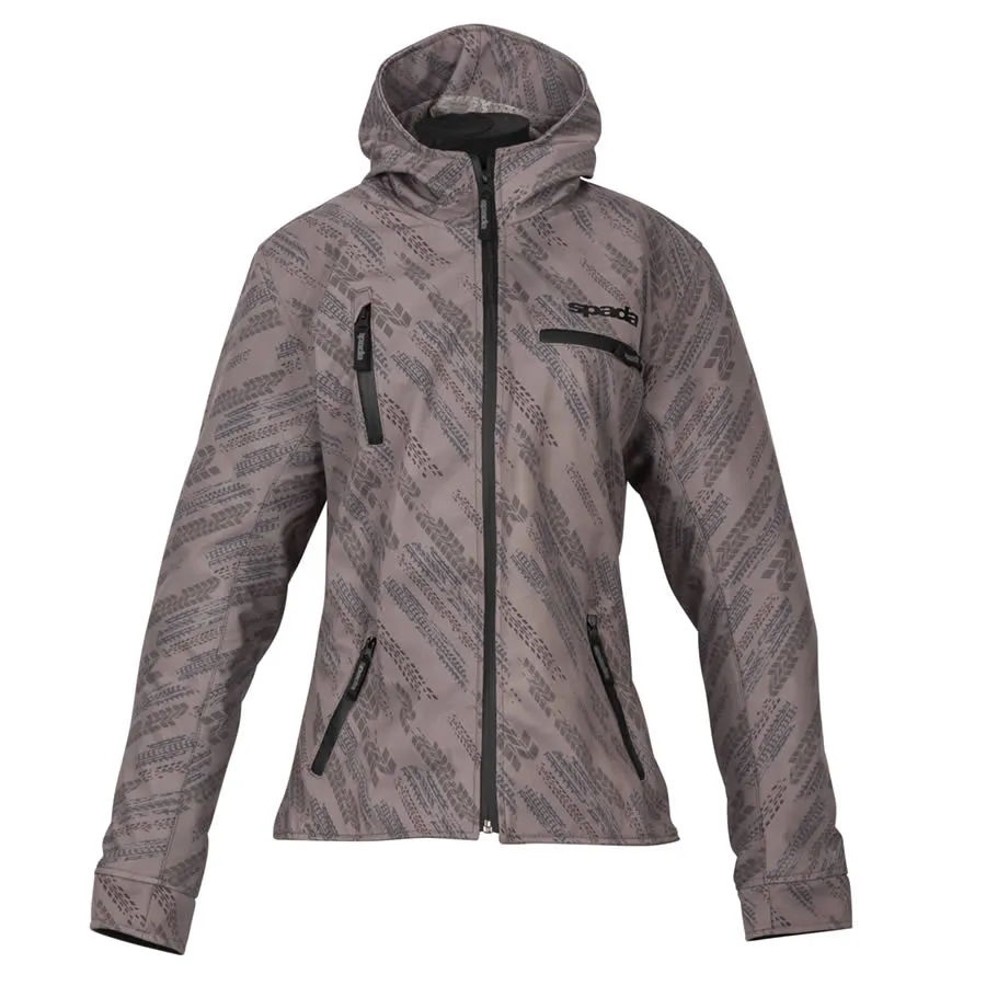 Spada Grid Women's Jacket - Khaki Grey