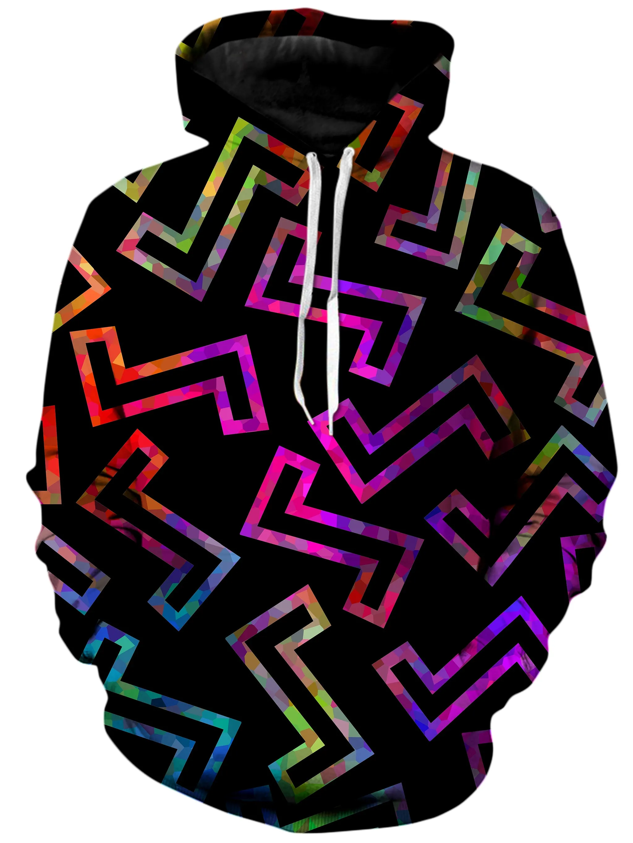 Sparkle Geometric Hoodie and Leggings Combo