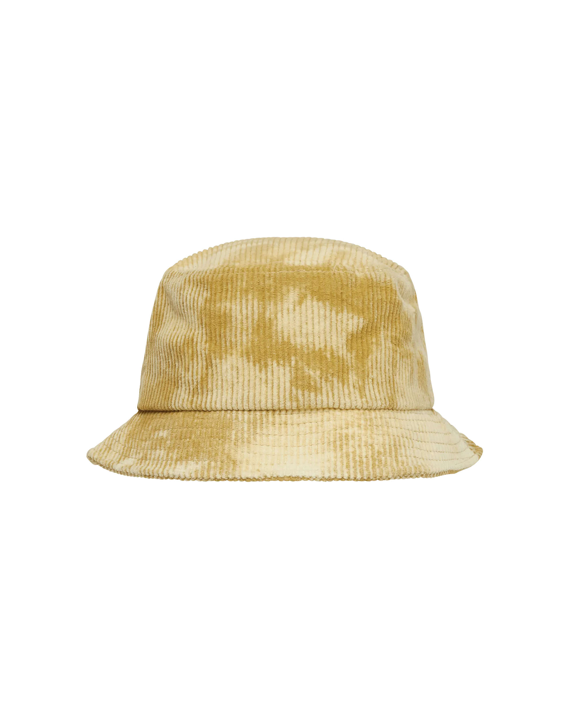 Spikey Bleached Cord Bucket Hat Yellow