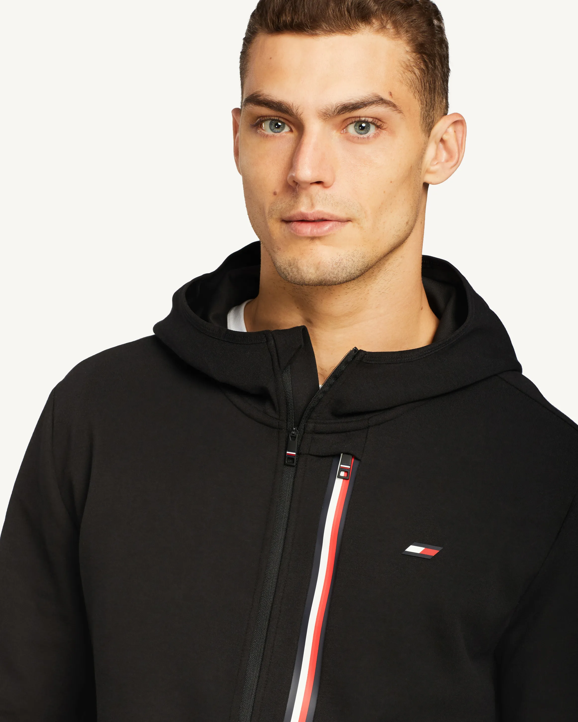 Sport Tape Zip-Thru Hoodie | Hoodies | Tommy Hilfiger