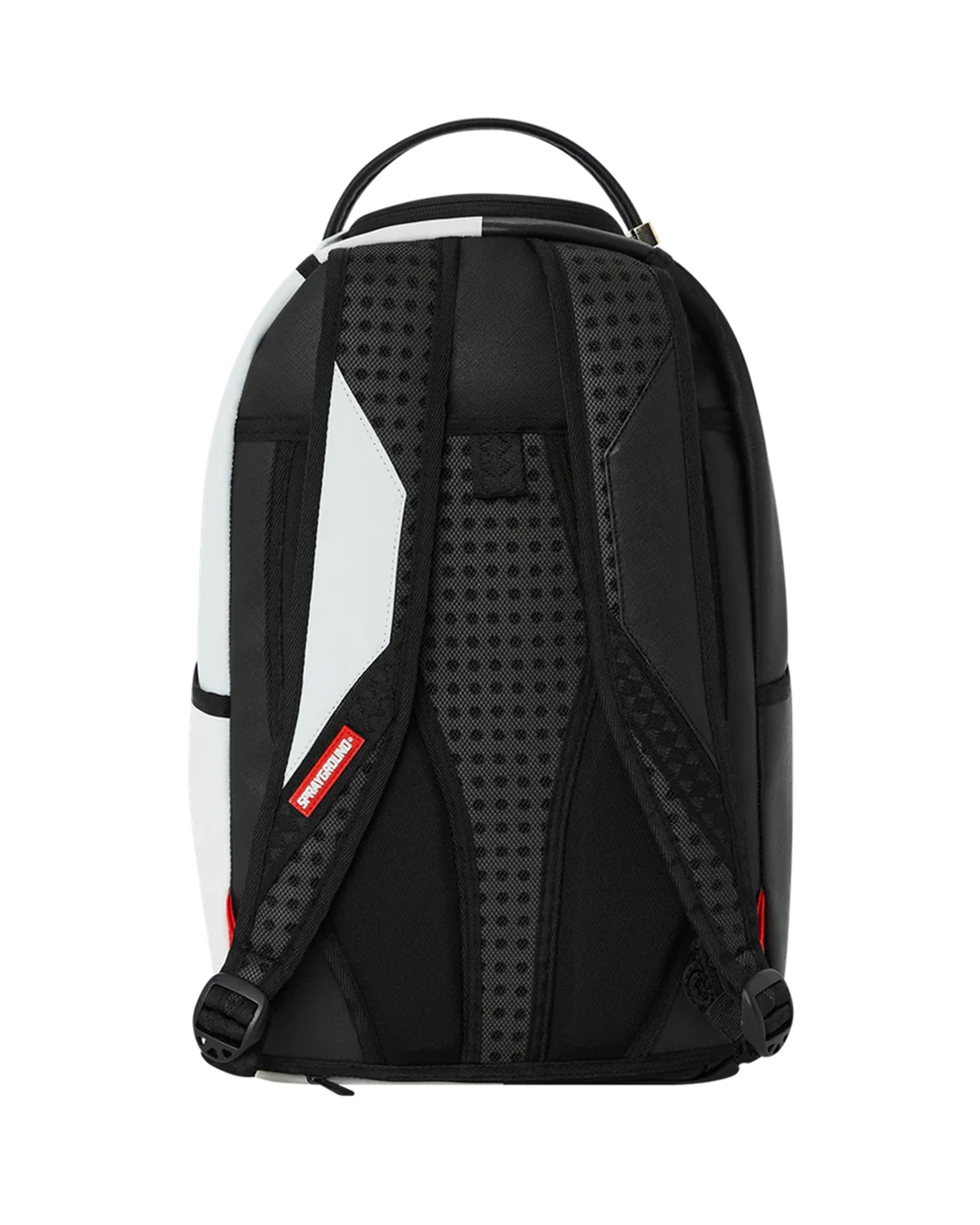 Sprayground Shark Central 2.0 Split Black White Backpack