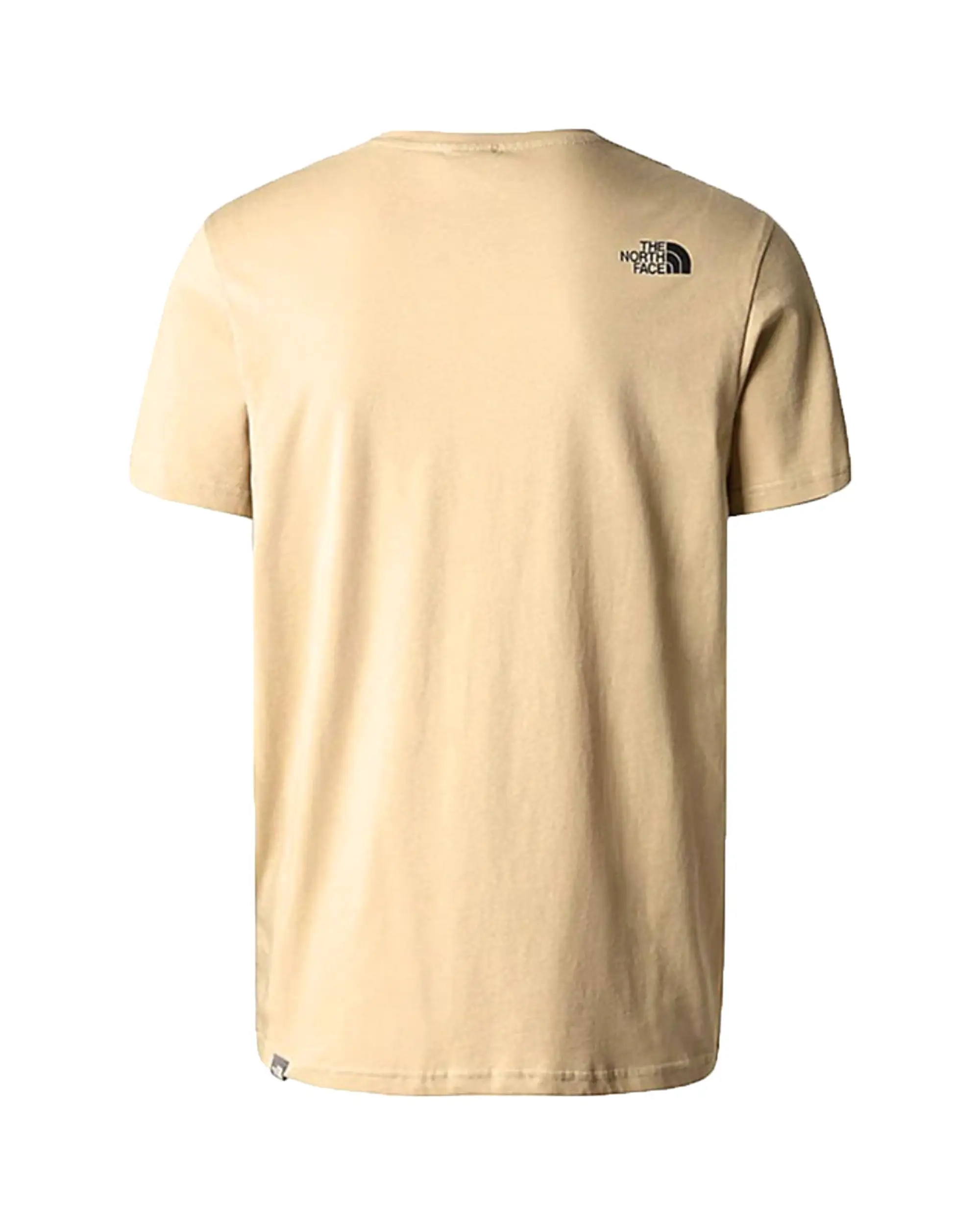 T-Shirt Uomo The North Face Basic Logo Beige