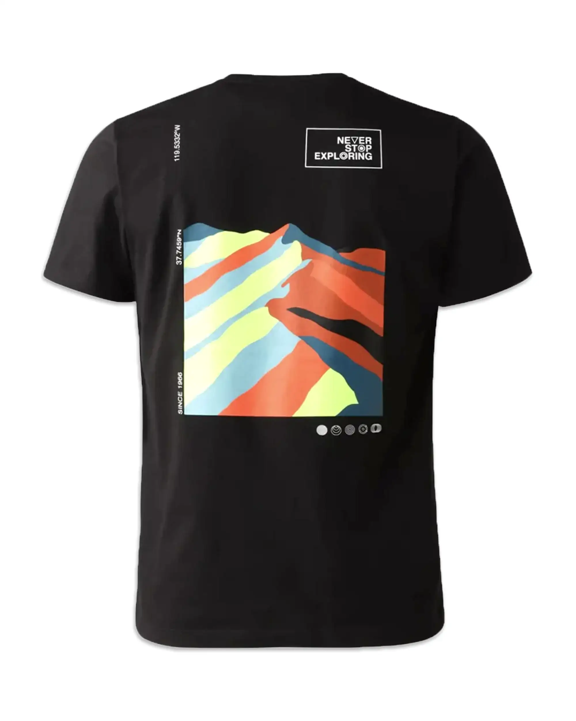 T-Shirt Uomo The North Face Foundation Graphic Tee Black