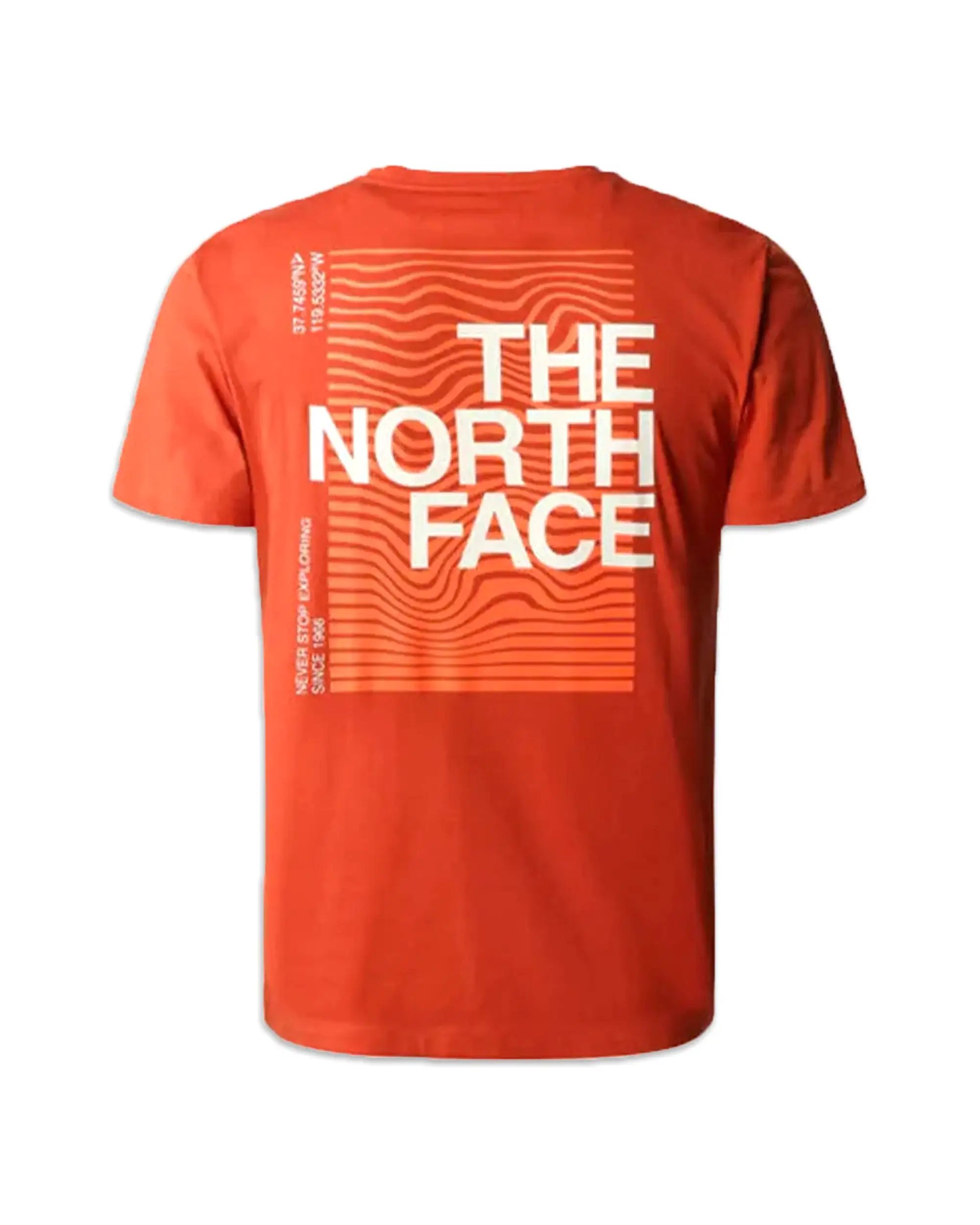 T-Shirt uomo The North Face Foundation Graphic Tee Rusted Bronze