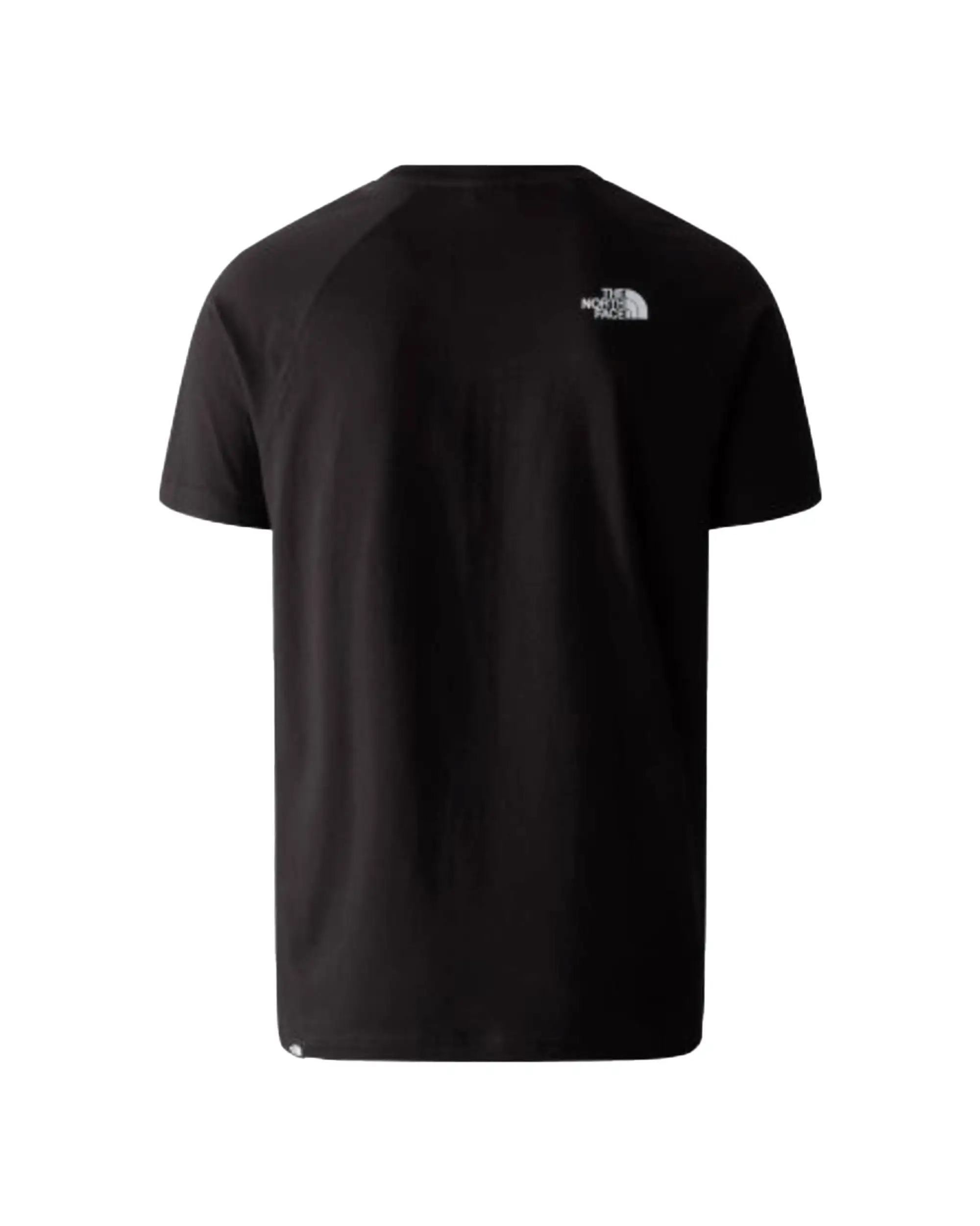 T-Shirt Uomo The North face Raglan Redbox Tee Nero