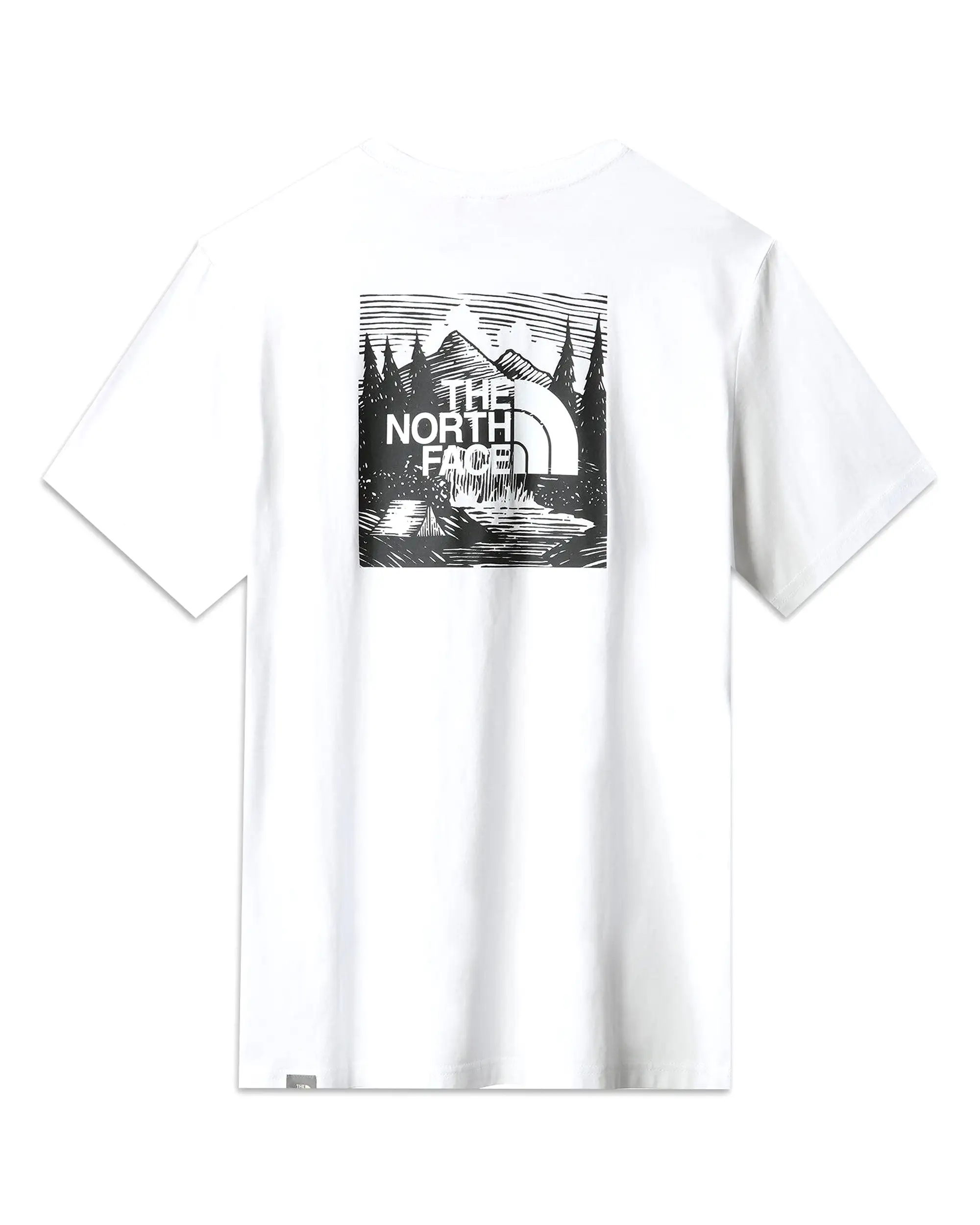 T-Shirt Uomo The North Face Redbox Celebration Tee Bianco