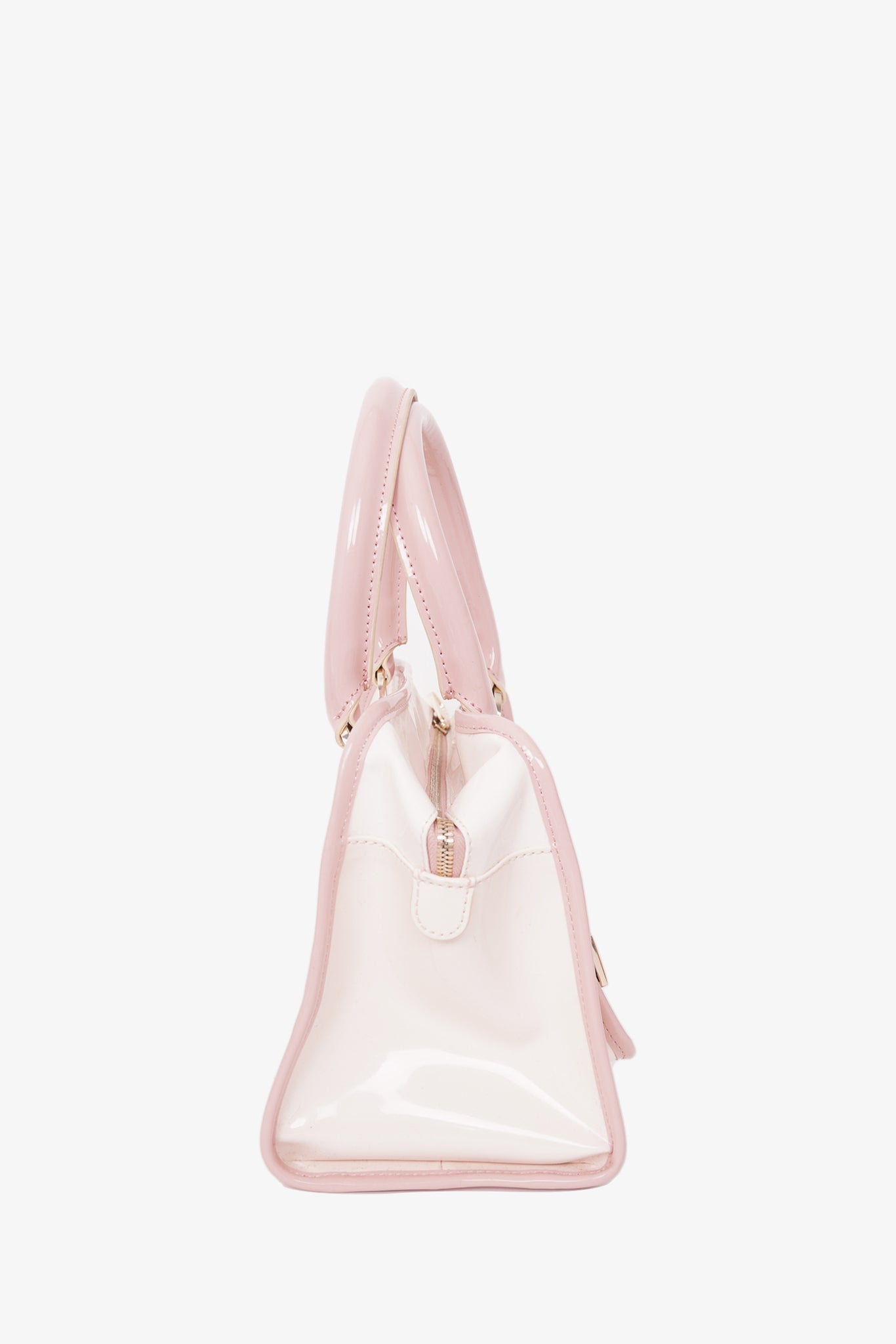 Ted Baker Two Tone Pink Patent Leather Handbag