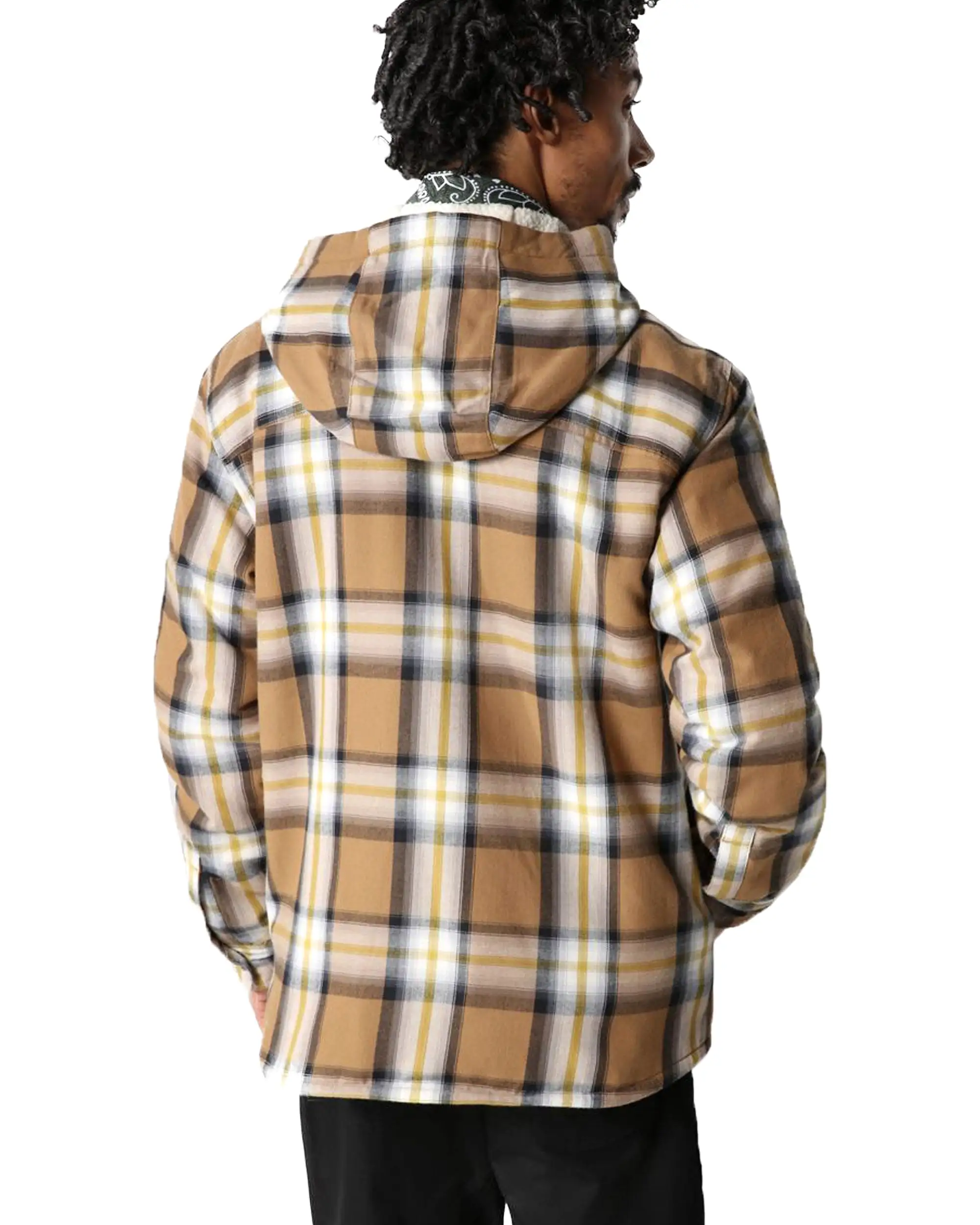 The North face Hooded Campshire Shirt Marrone