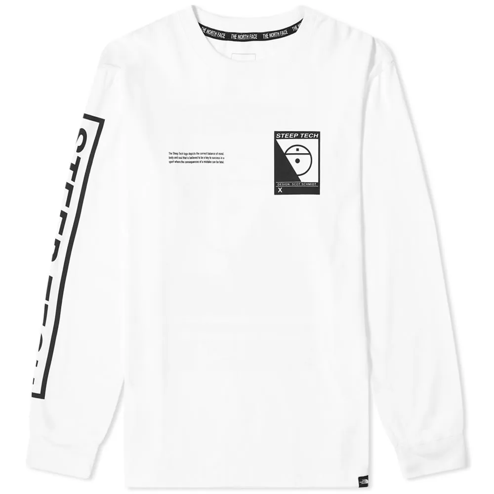 The North Face Long Sleeve Steep Tech T-ShirtTNF White