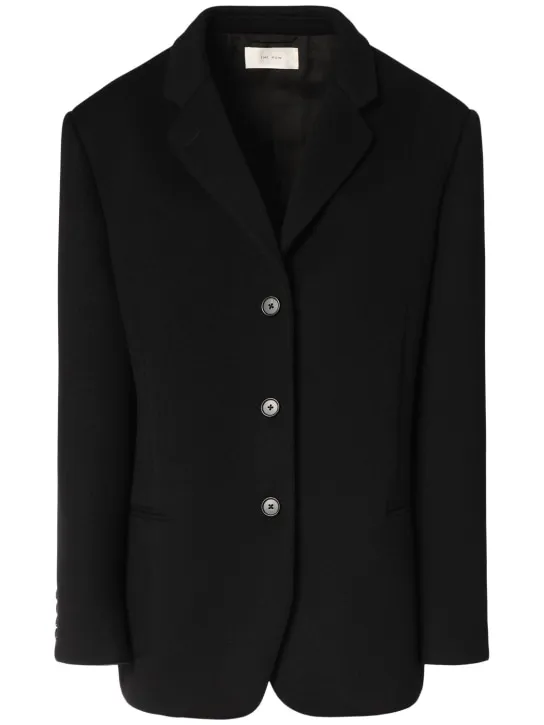 The Row   Glenn single breast cashmere jacket 