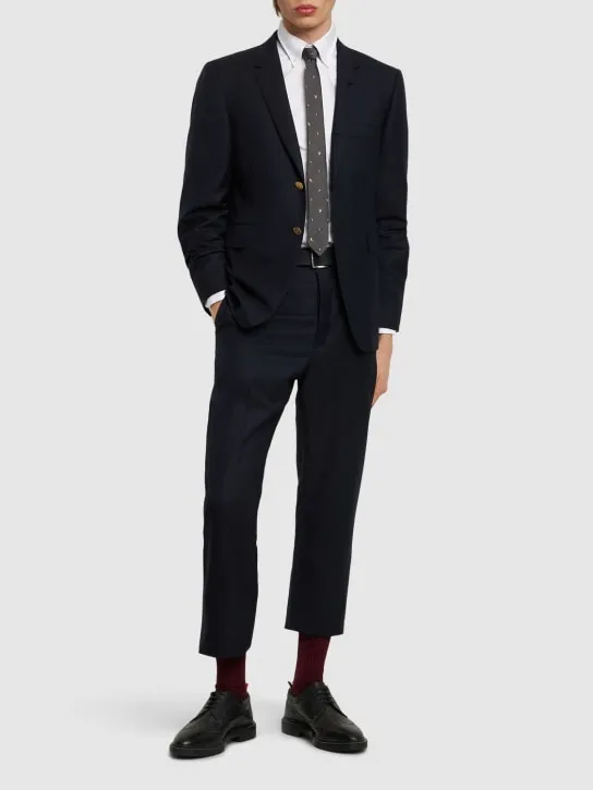 Thom Browne   Single breast wool blazer 