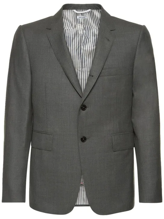 Thom Browne   Single breast wool blazer 