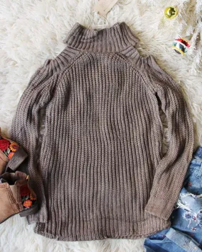 Toasty Knit Sweater in Taupe