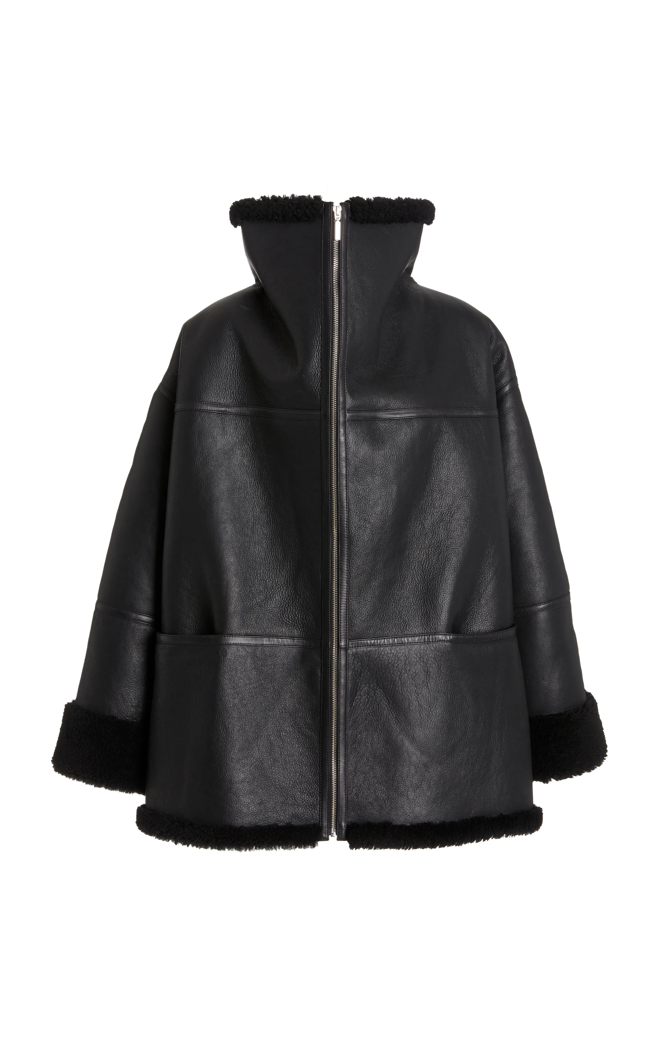 Toteme Menfi Oversized Shearling Coat