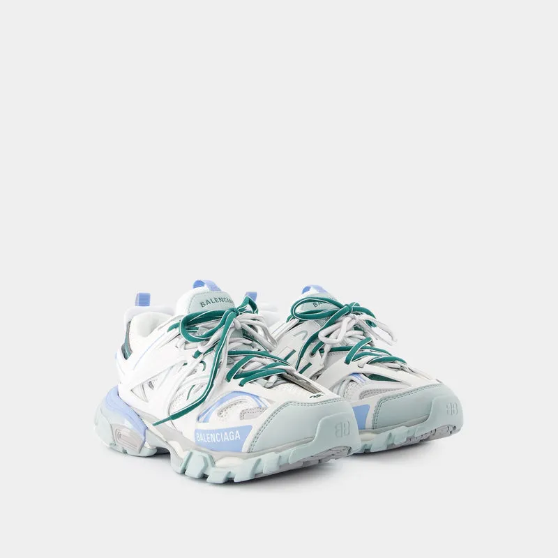 Track Sneakers - Balenciaga - Synthetic - White/Blue/Grey