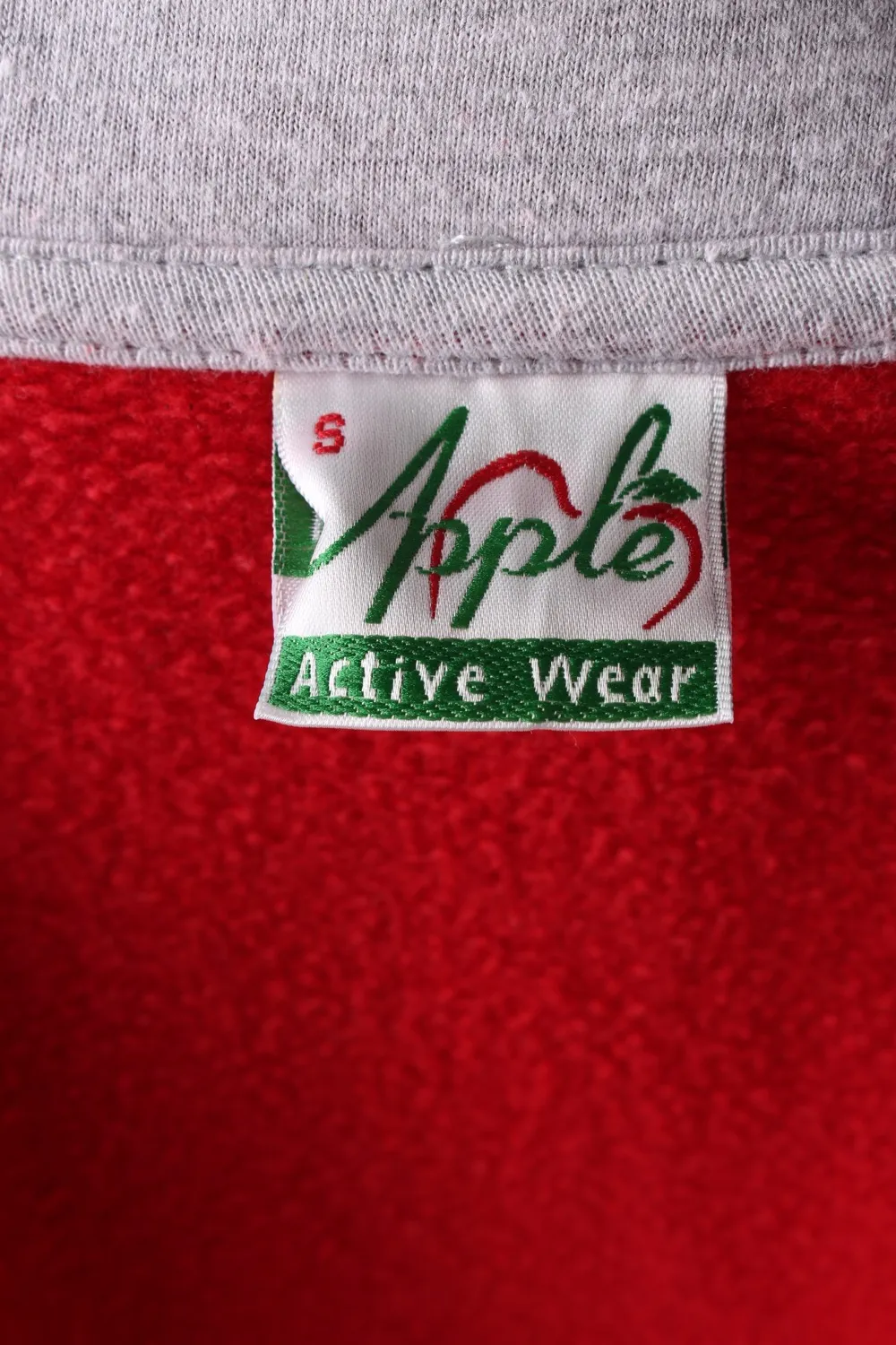 Track Top Apple Hoodies Red S - Pepper Tree London