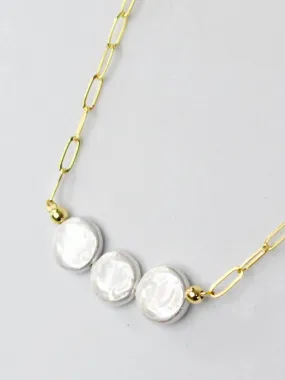 Triple Pearl Necklace