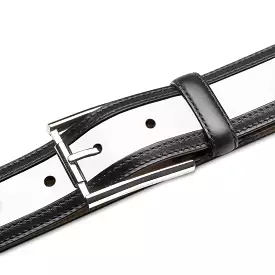 Two-Tone Calfskin Belt