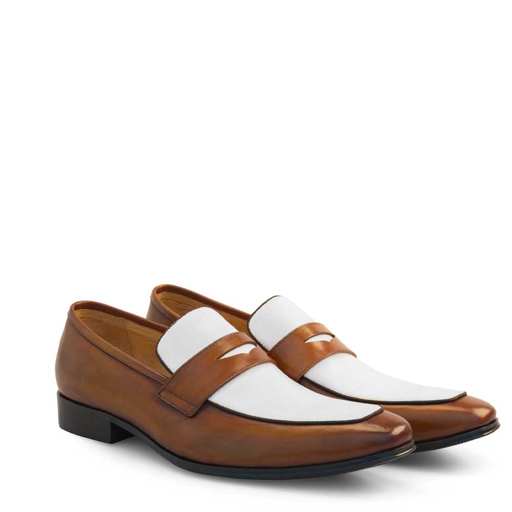 Two-Tone Penny Loafer