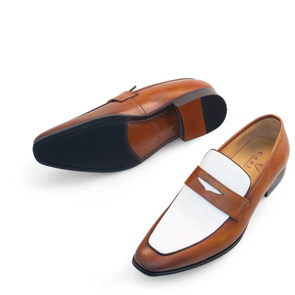 Two-Tone Penny Loafer