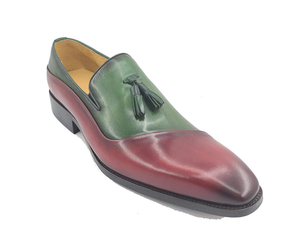 Two Tone Tassel Loafer