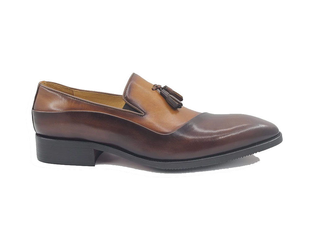 Two Tone Tassel Loafer