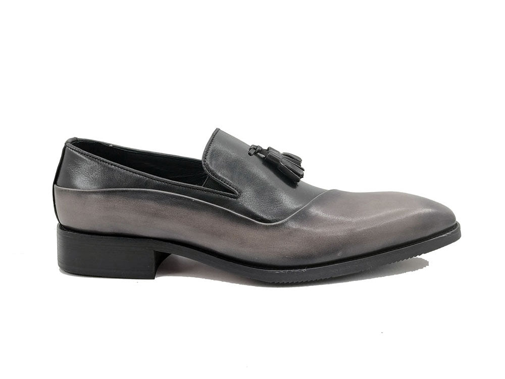 Two Tone Tassel Loafer