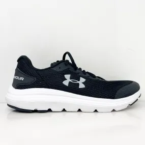 Under Armour Boys Surge 2 3022870-001 Black Running Shoes Sneakers Size 6.5Y