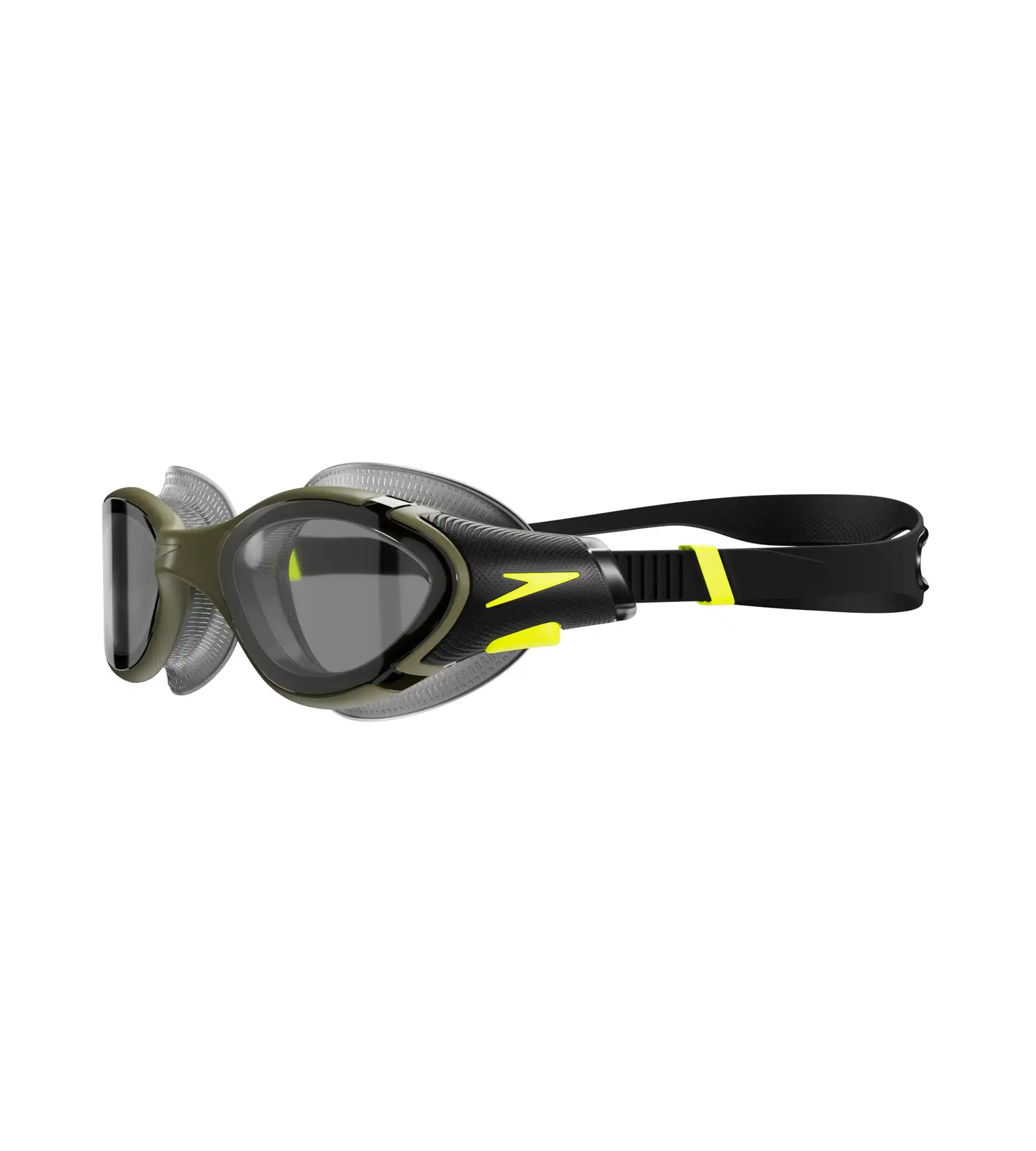 Unisex Adult Biofuse 2.0 Pol Tint-Lens Swim Goggles - Black & Green