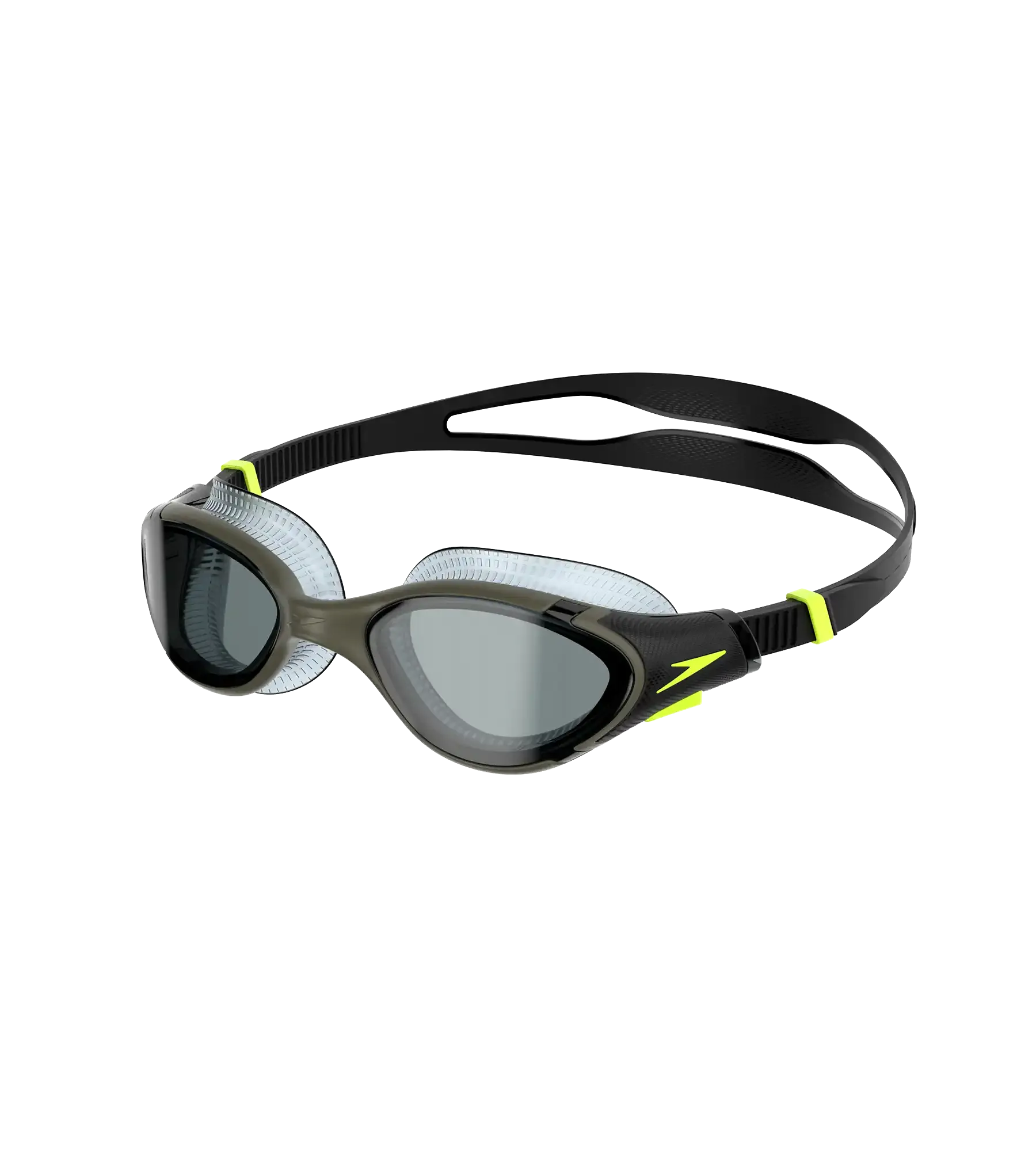 Unisex Adult Biofuse 2.0 Pol Tint-Lens Swim Goggles - Black & Green