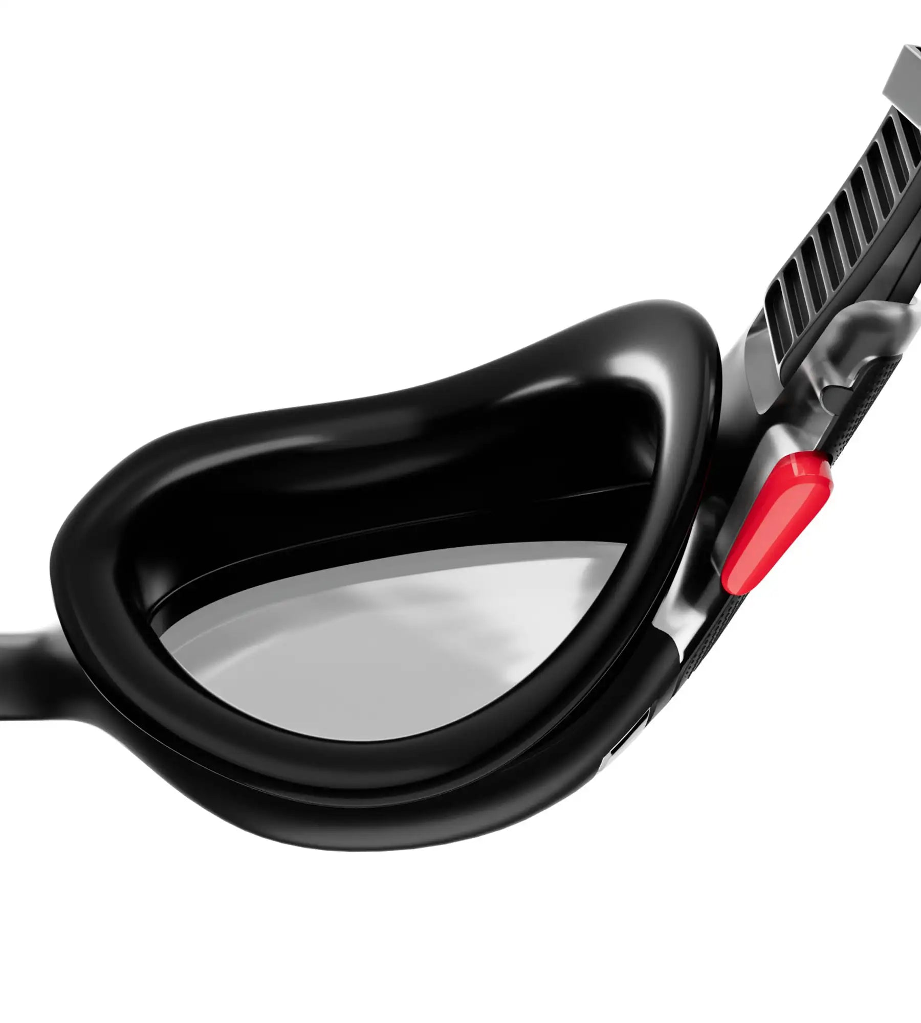 Unisex Adult Biofuse 2.0 Smoke-Lens Swim Goggles - Black & Smoke