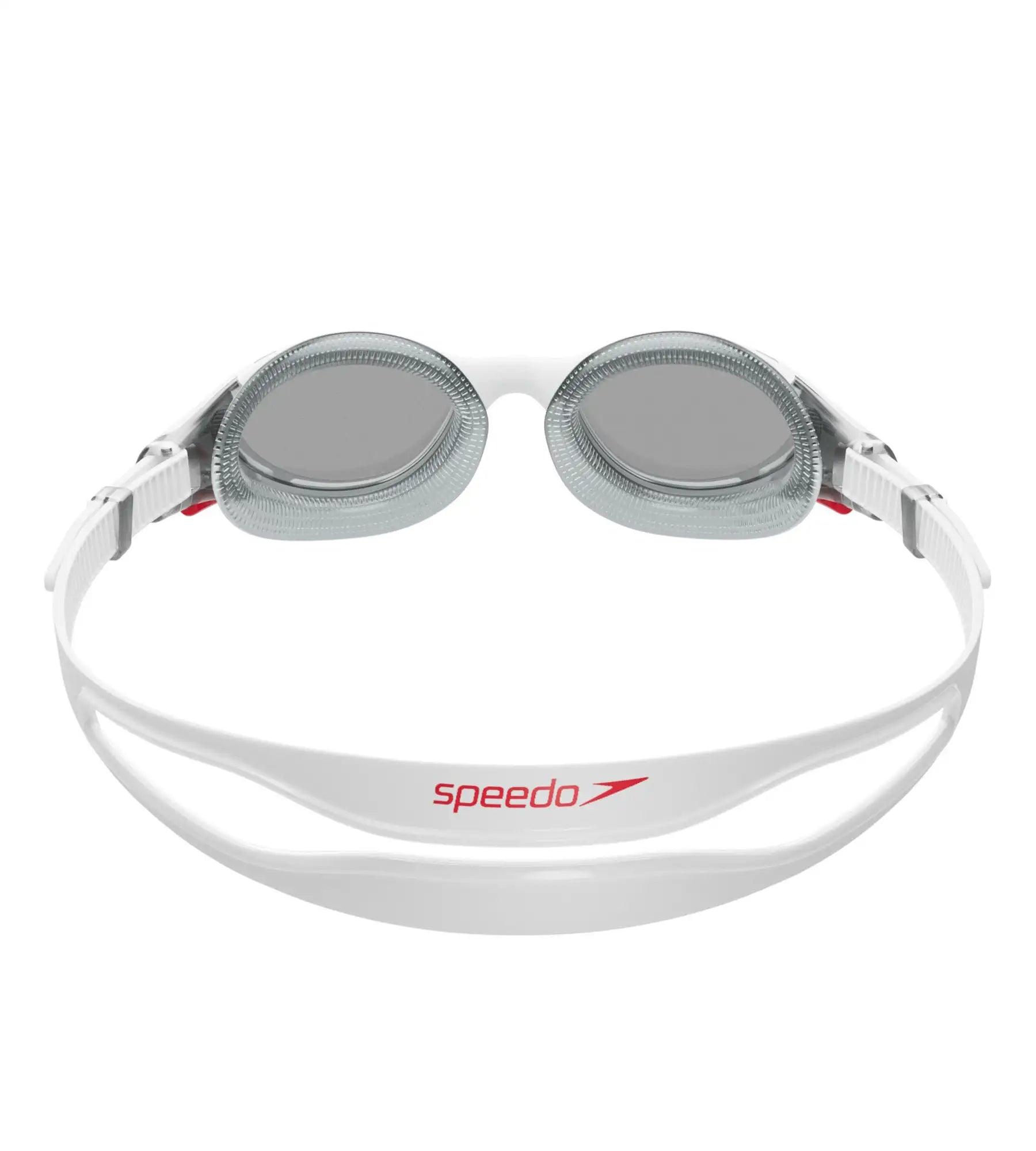 Unisex Adult Biofuse 2.0 Smoke-Lens Swim Goggles - White & Smoke