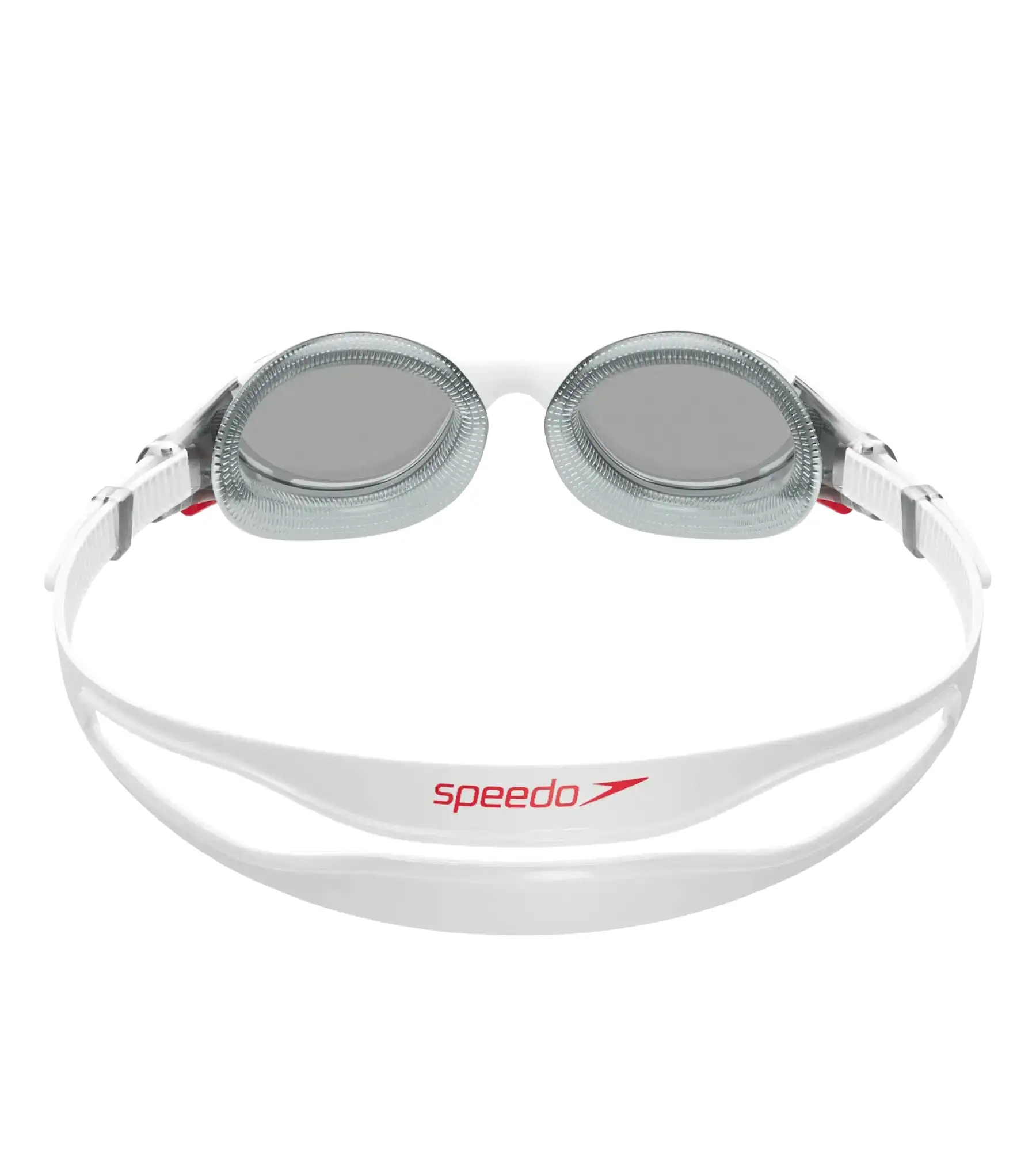 Unisex Adult Biofuse 2.0 Smoke-Lens Swim Goggles - White & Smoke