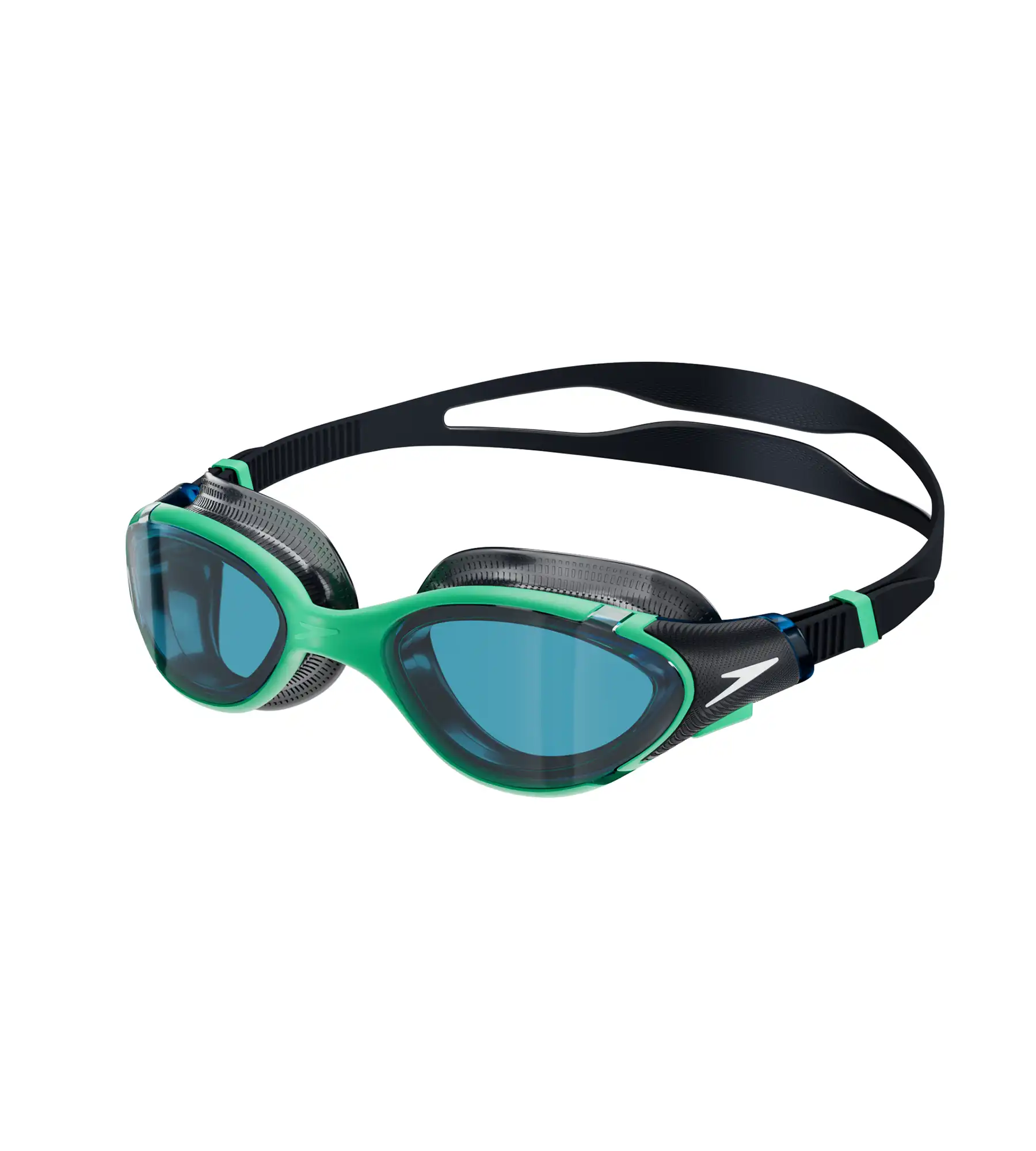 Unisex Adult Biofuse 2.0 Tint-Lens Swim Goggles - Green & Blue