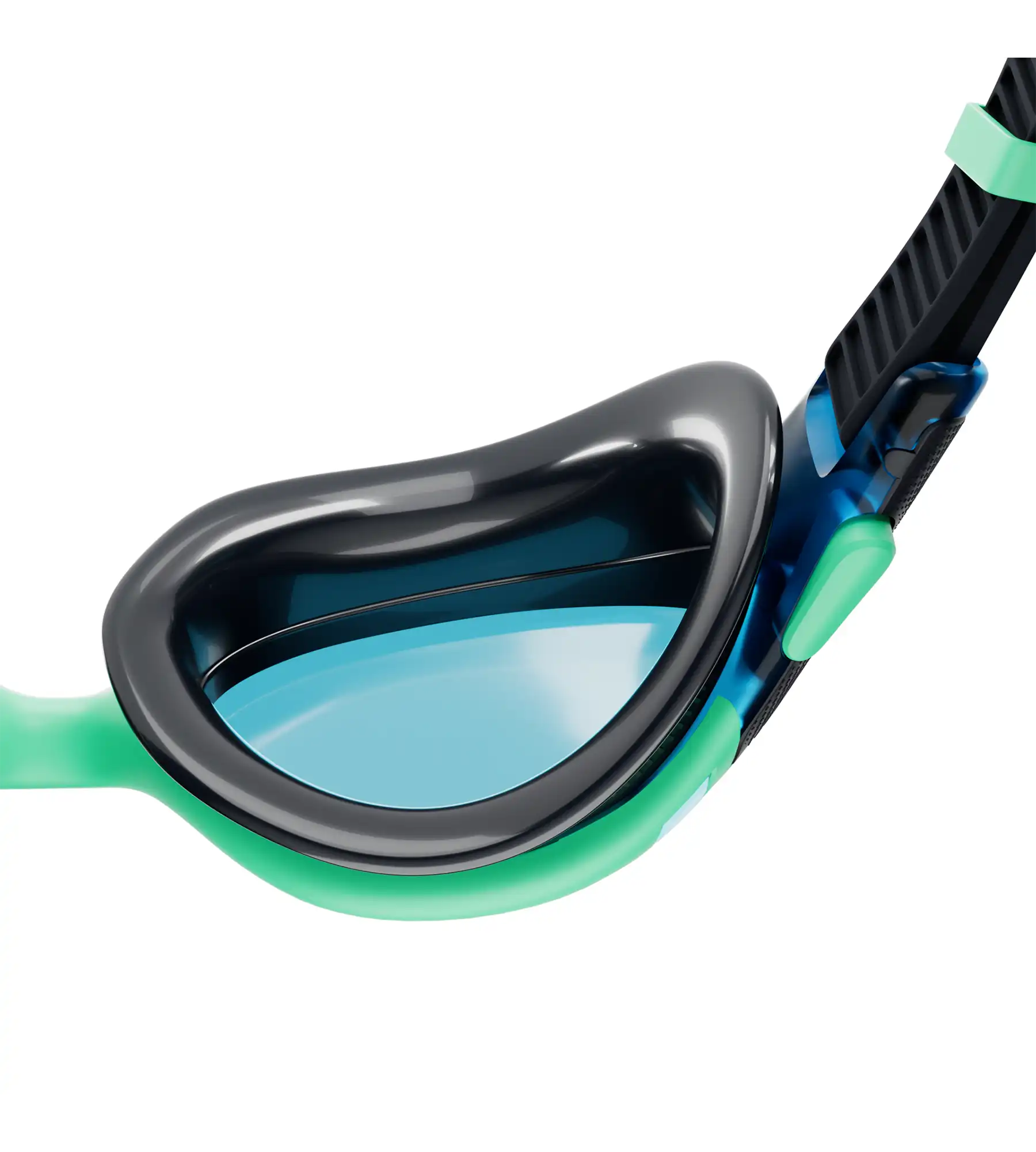 Unisex Adult Biofuse 2.0 Tint-Lens Swim Goggles - Green & Blue