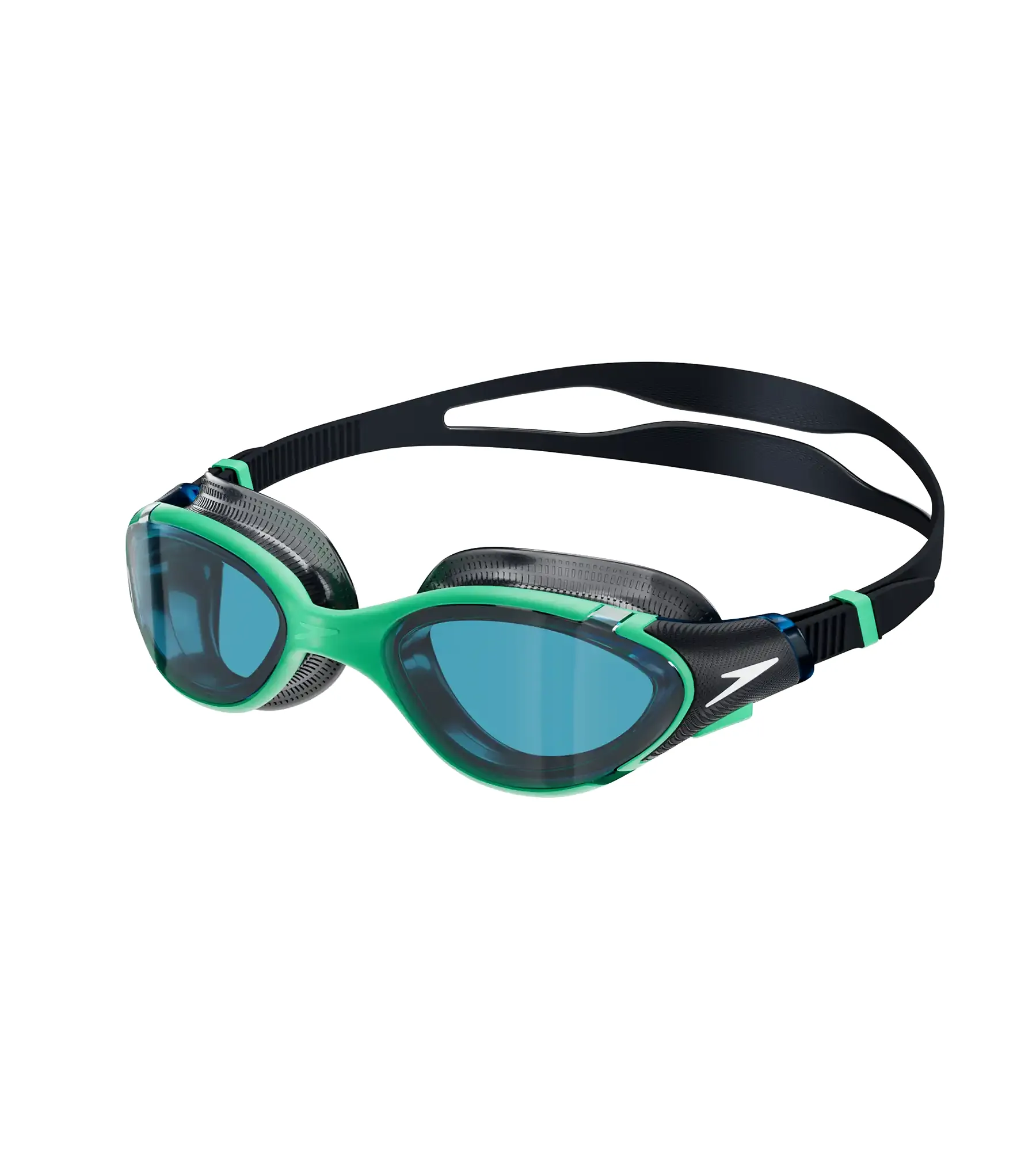 Unisex Adult Biofuse 2.0 Tint-Lens Swim Goggles - Green & Blue