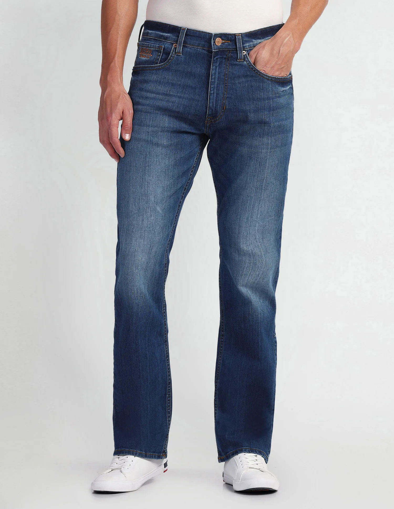 U.S. Polo Assn. Denim Co. Connor Boot Cut Blue Jeans