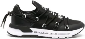 Versace Jeans Couture Dynamic low-top sneakers Black