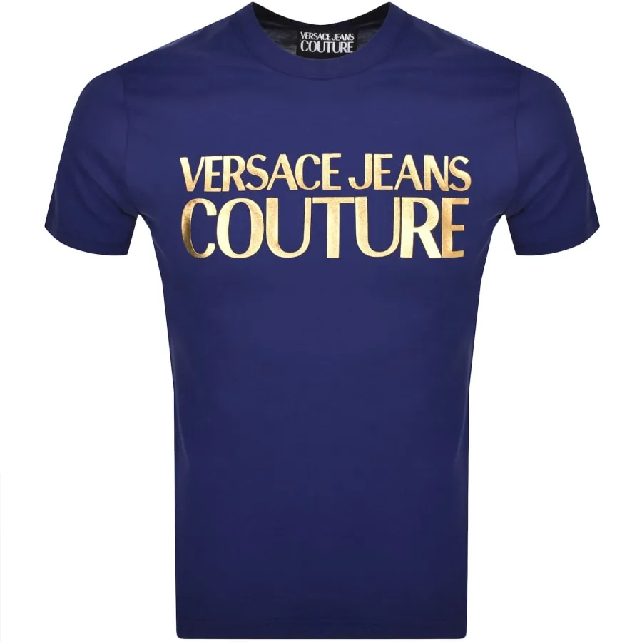 Versace Jeans Couture Slim Fit T Shirt Blue