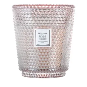 Voluspa Rose Colored Glasses 5 Wick Hearth Candle, 114 oz.