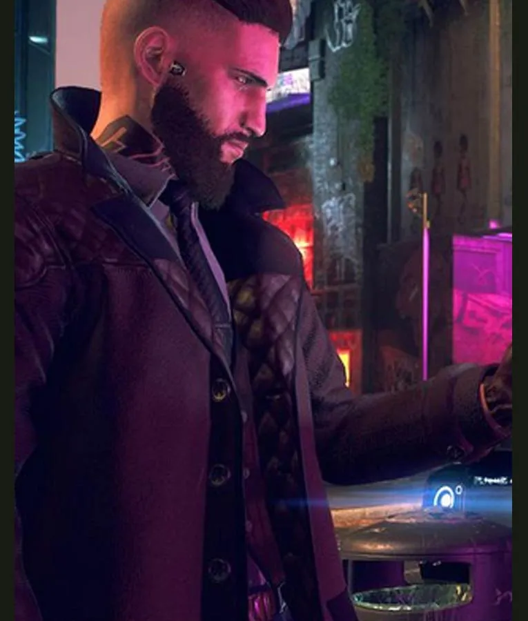 Watch Dogs 3 Legion Coat - Famous Movie Men's Coat