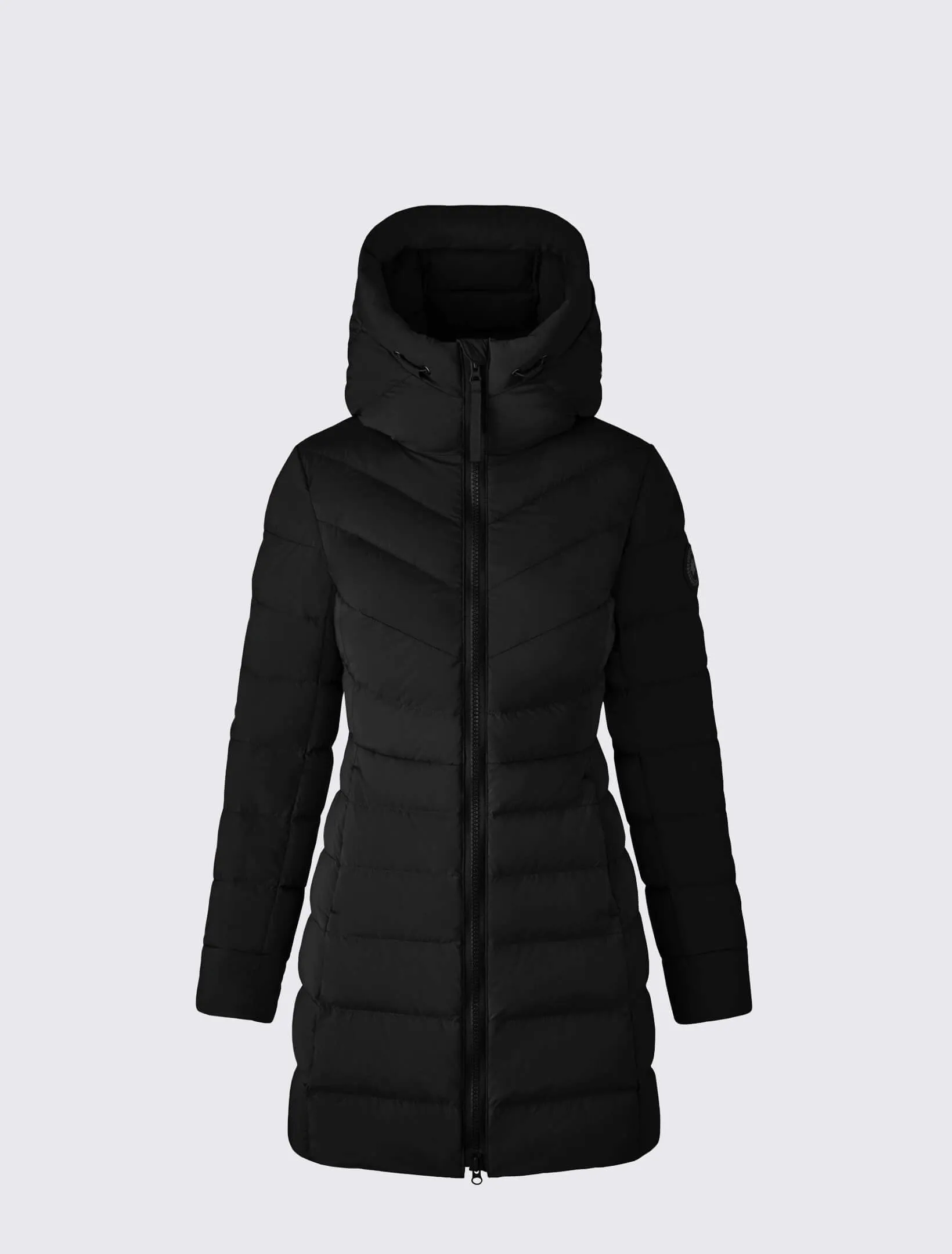 Women Clair Coat Black Label